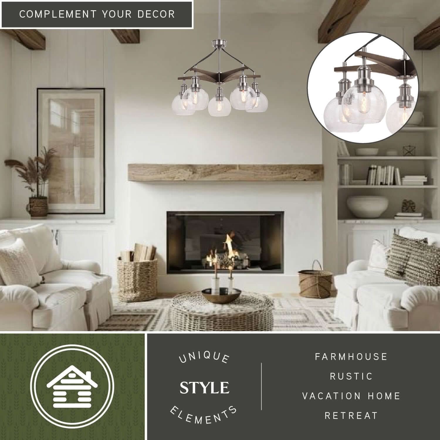 Avondale 5-Light Chandelier
