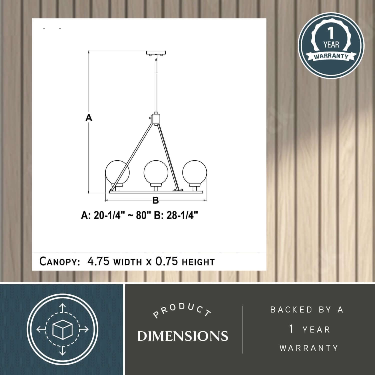 Lander 6-Light Chandelier