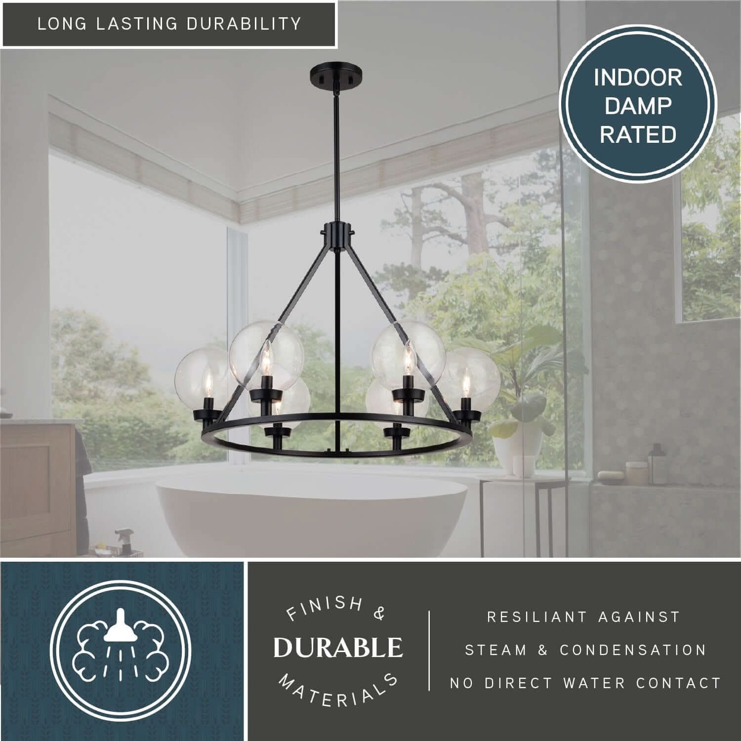 Lander 6-Light Chandelier
