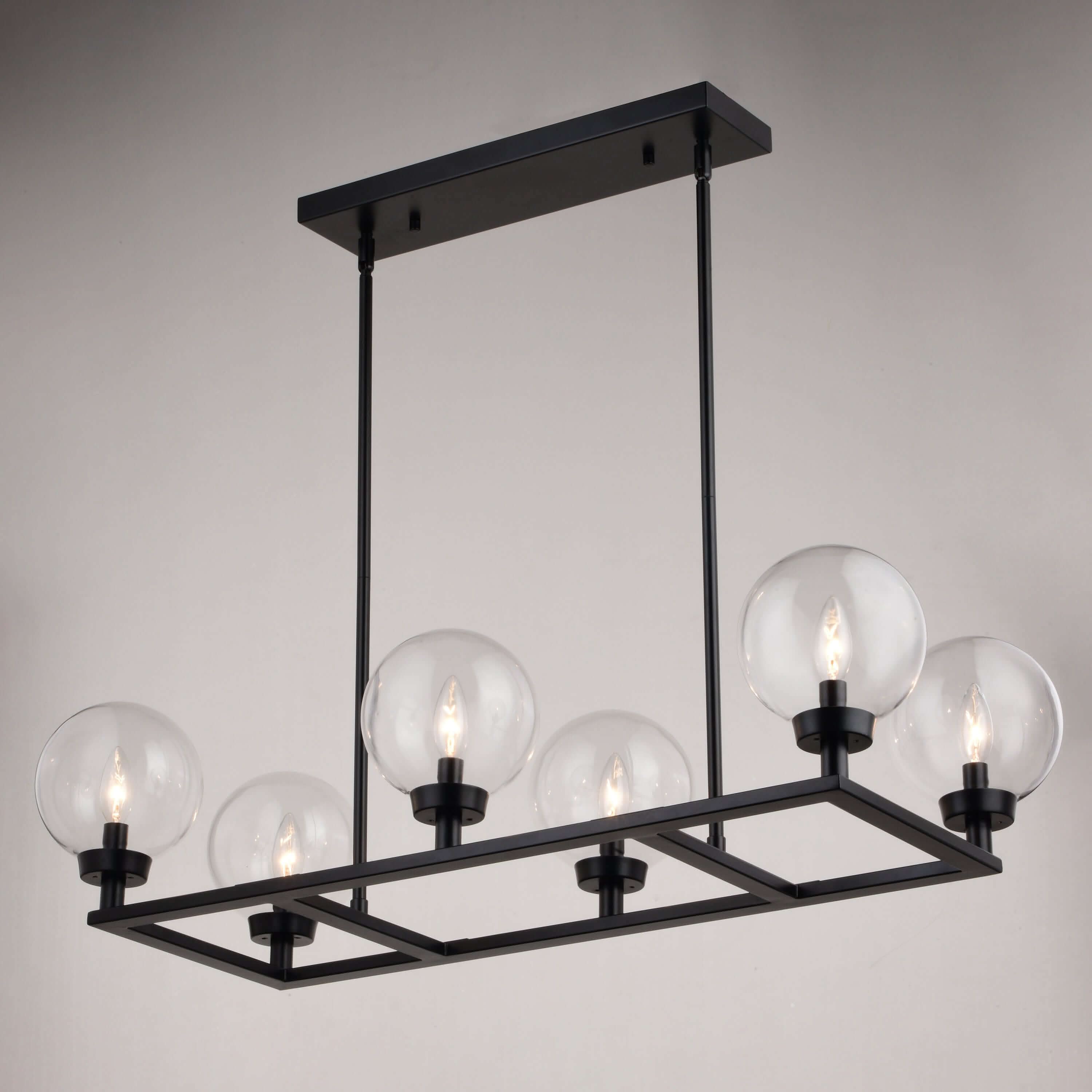 Lander 6-Light Linear Chandelier