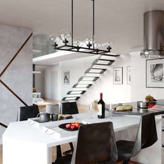 Lander 6-Light Linear Chandelier