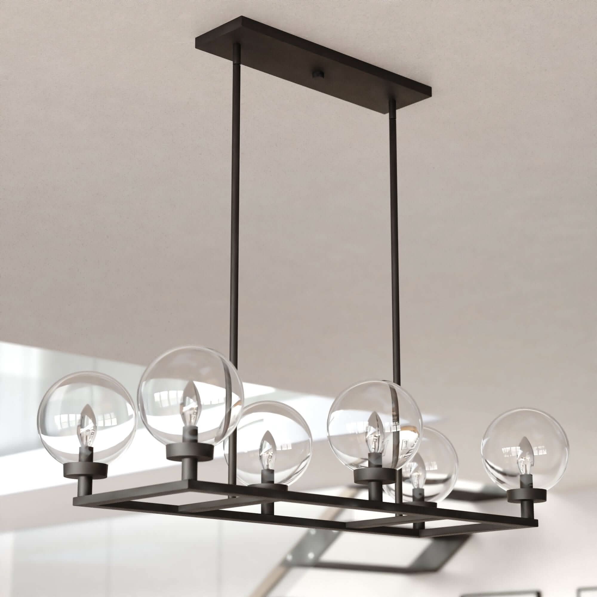 Lander 6-Light Linear Chandelier