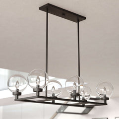 Lander 6-Light Linear Chandelier