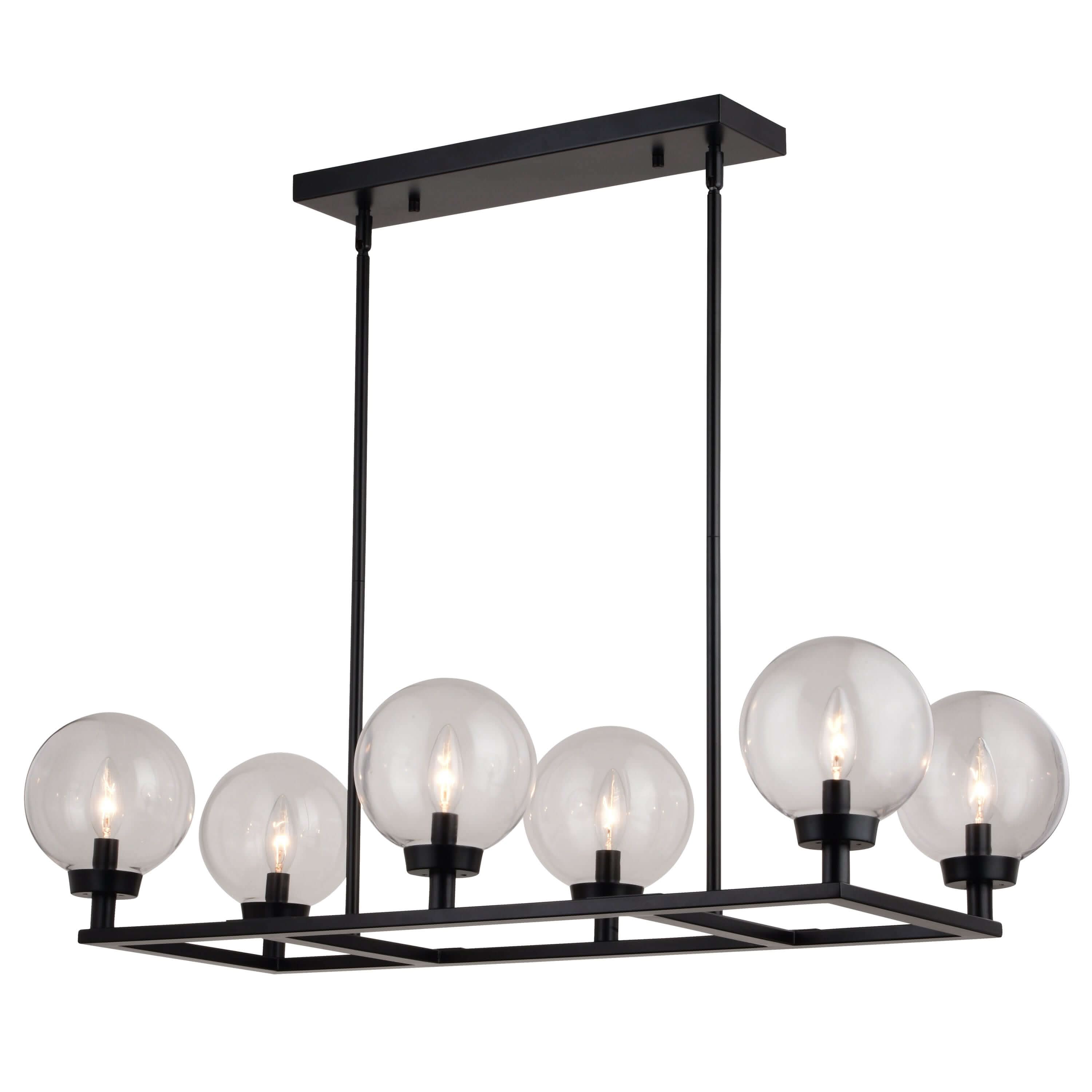 Lander 6-Light Linear Chandelier