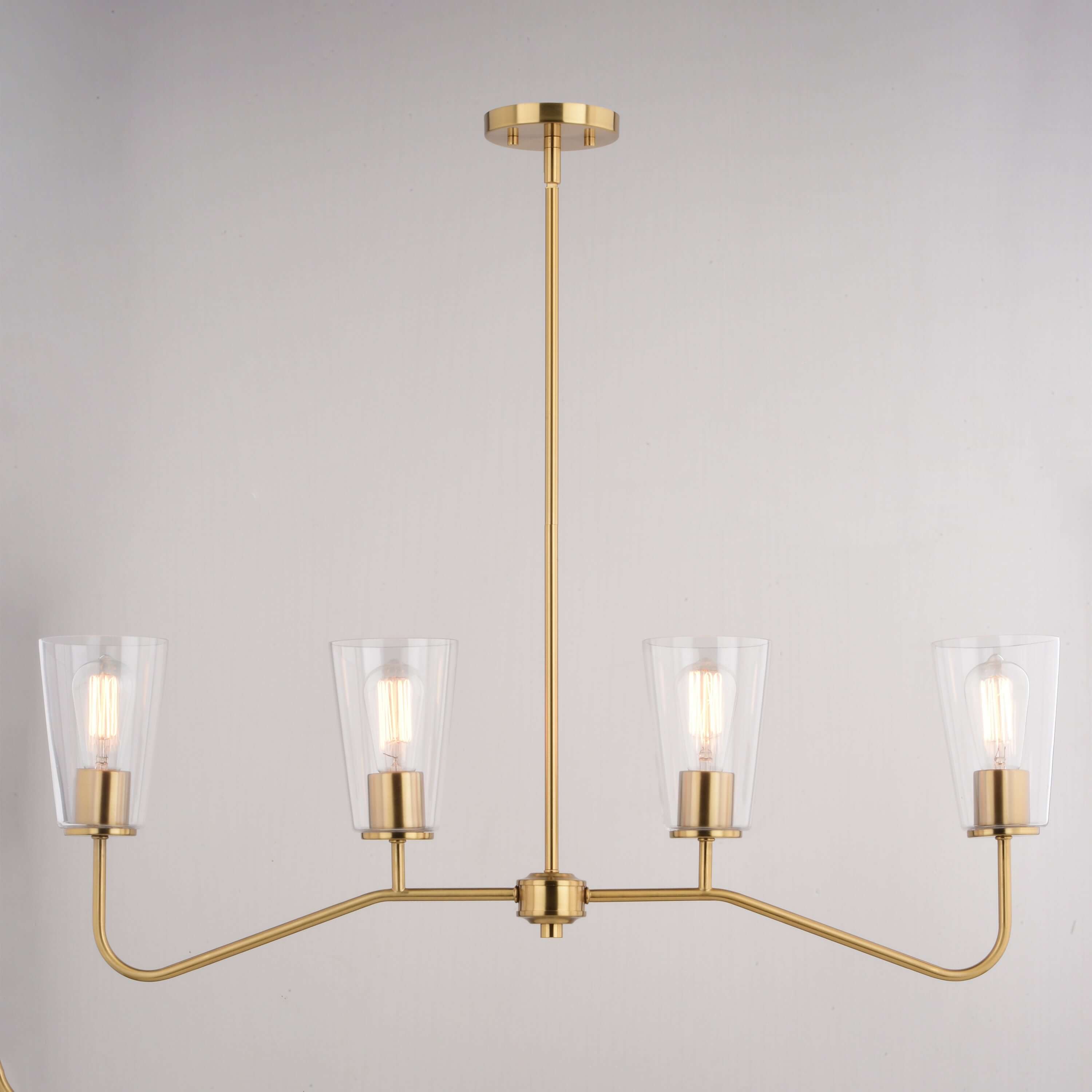 Beverly 4-Light Linear Chandelier