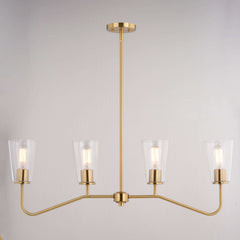 Beverly 4-Light Linear Chandelier