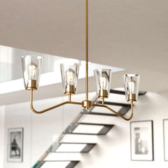 Beverly 4-Light Linear Chandelier