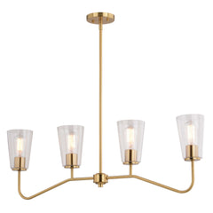 Beverly 4-Light Linear Chandelier