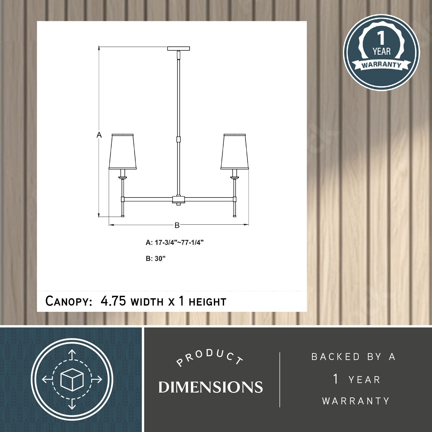 Camden 6-Light Chandelier