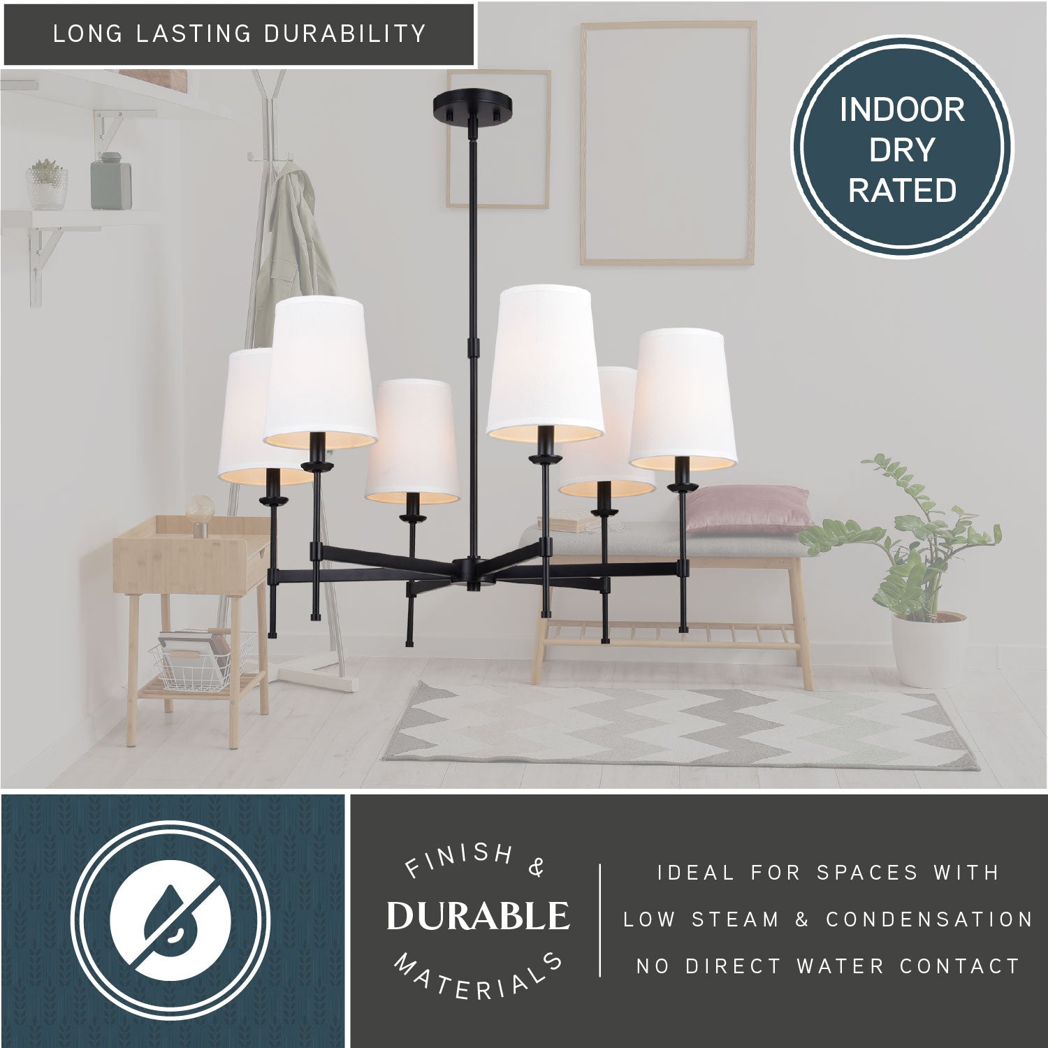 Camden 6-Light Chandelier