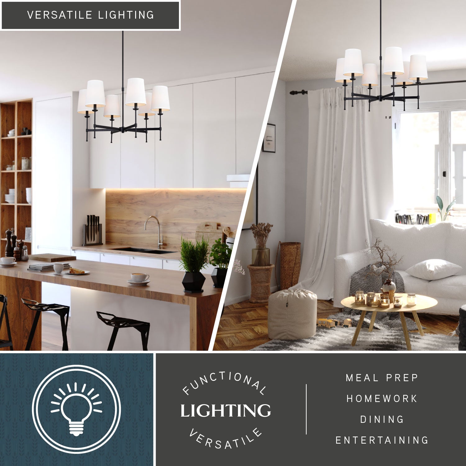 Camden 6-Light Chandelier