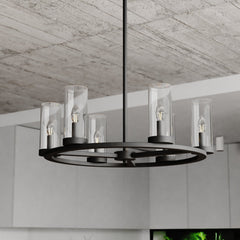 Grantley 6-Light Indoor-Outdoor Chandelier