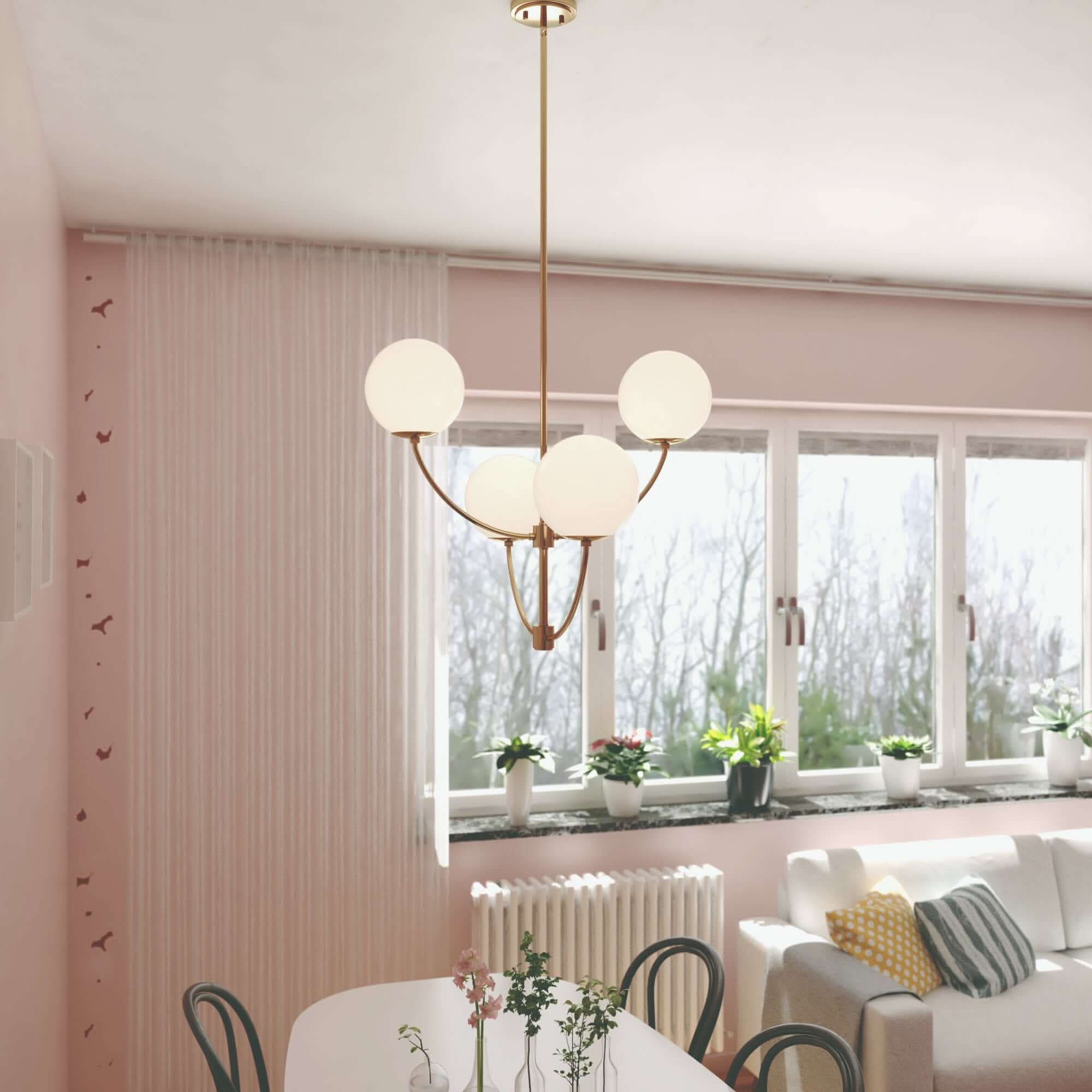 Avers 4-Light Chandelier