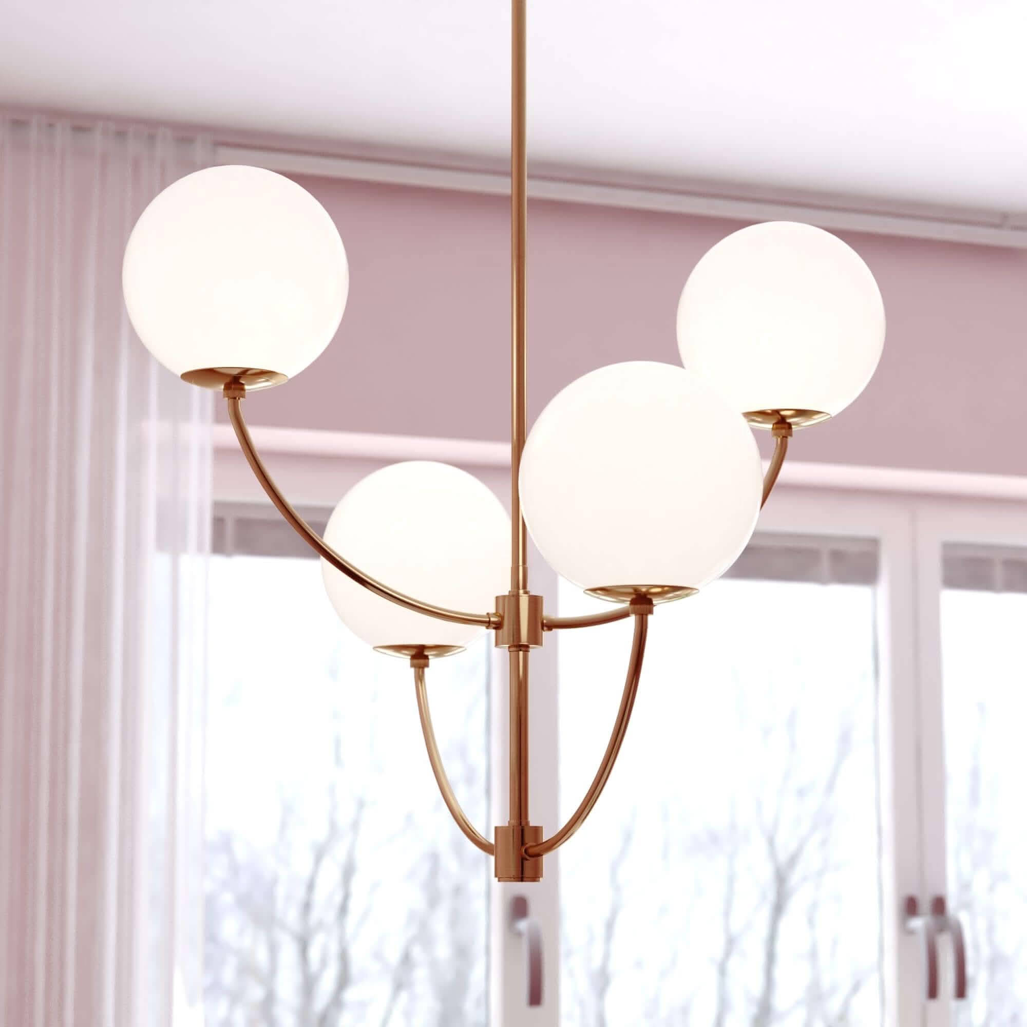 Avers 4-Light Chandelier