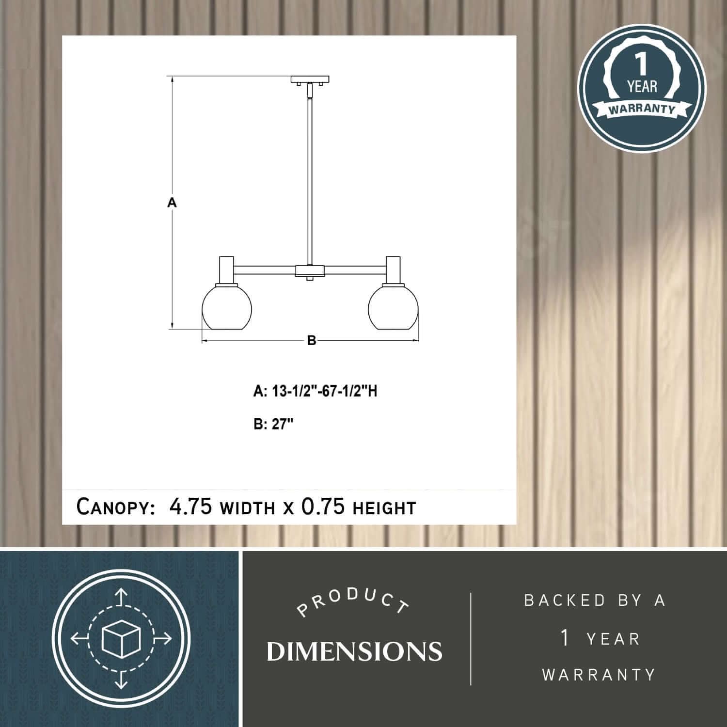 Marshall 5-Light Chandelier