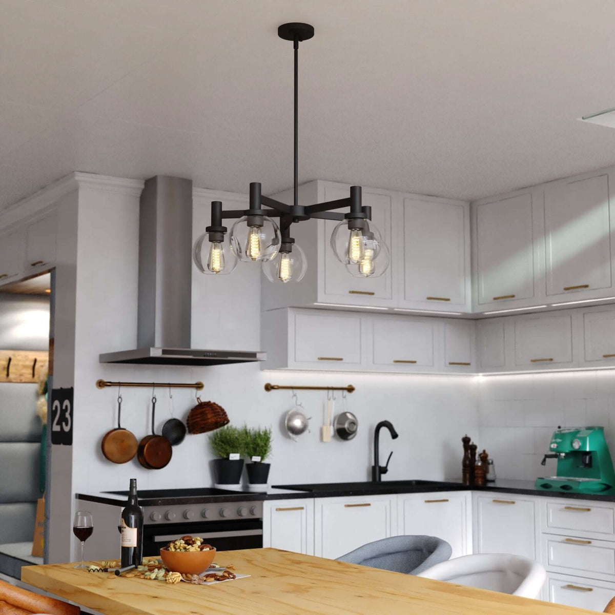Marshall 5-Light Chandelier