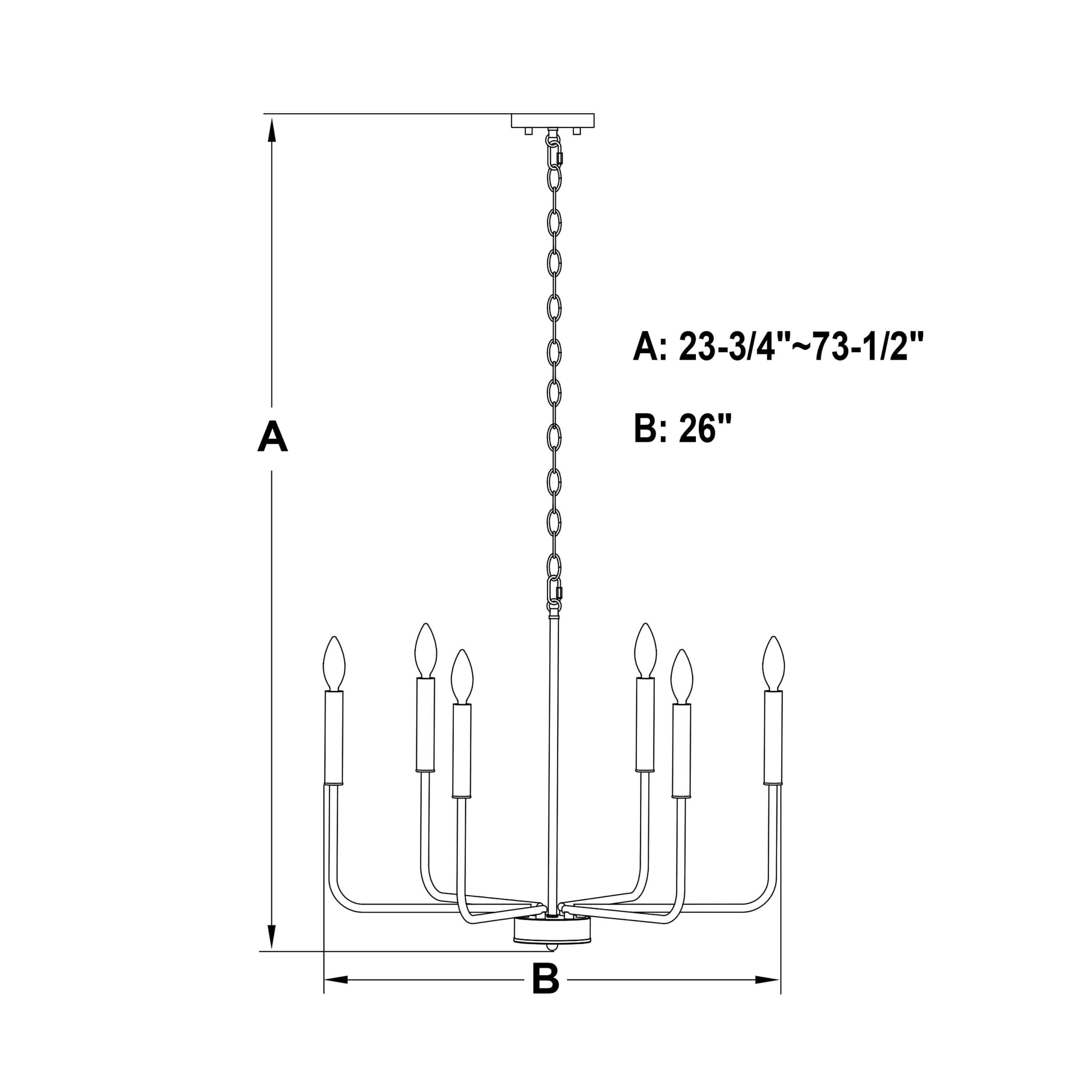 Belden 6-Light Chandelier