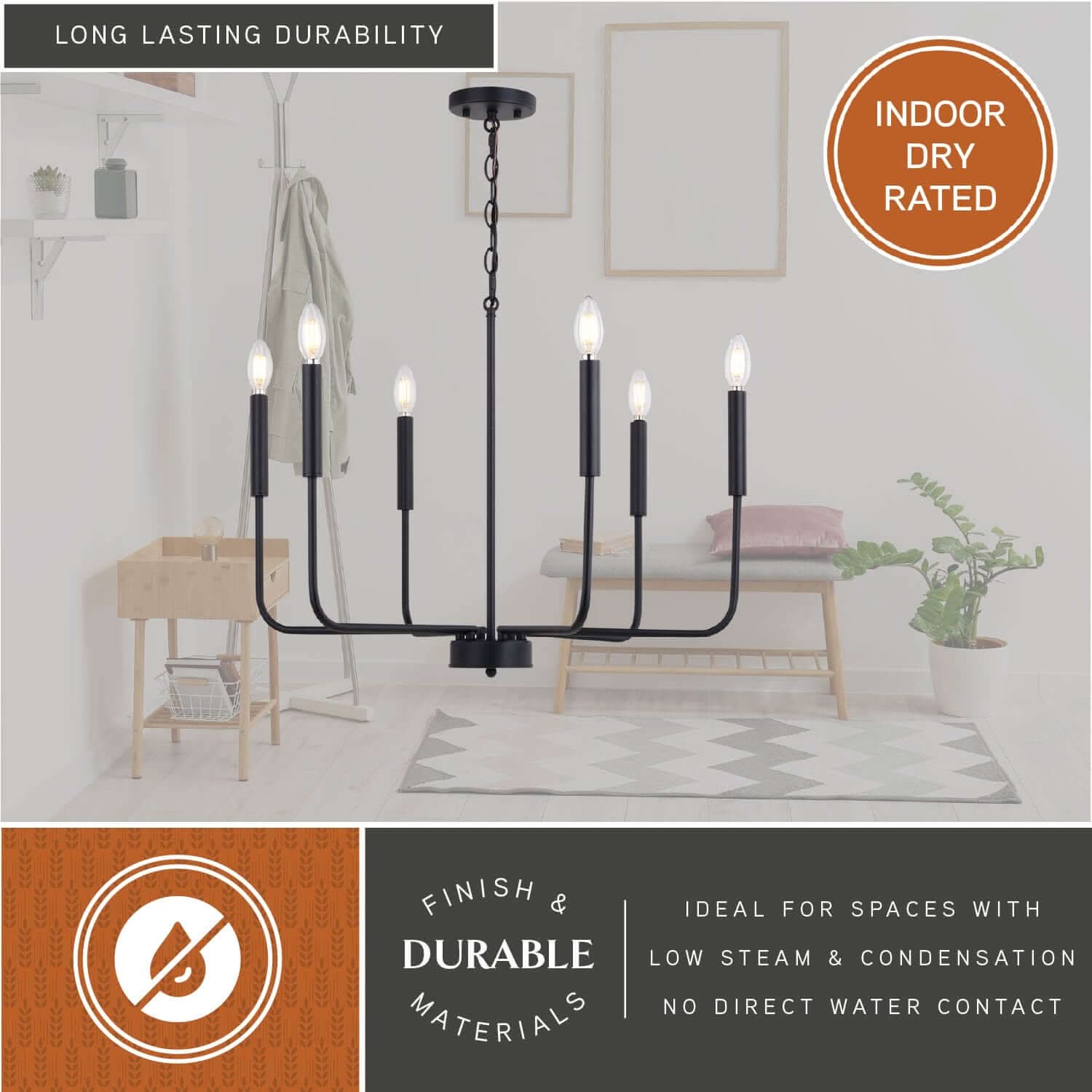 Belden 6-Light Chandelier