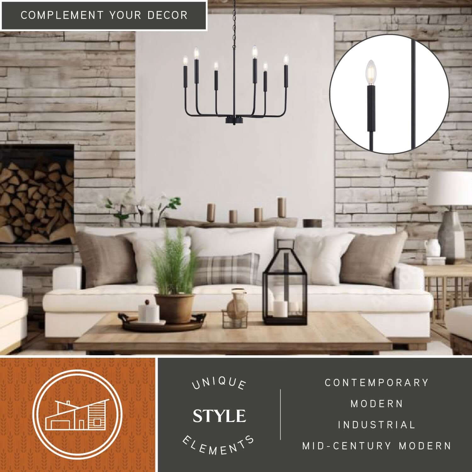 Belden 6-Light Chandelier