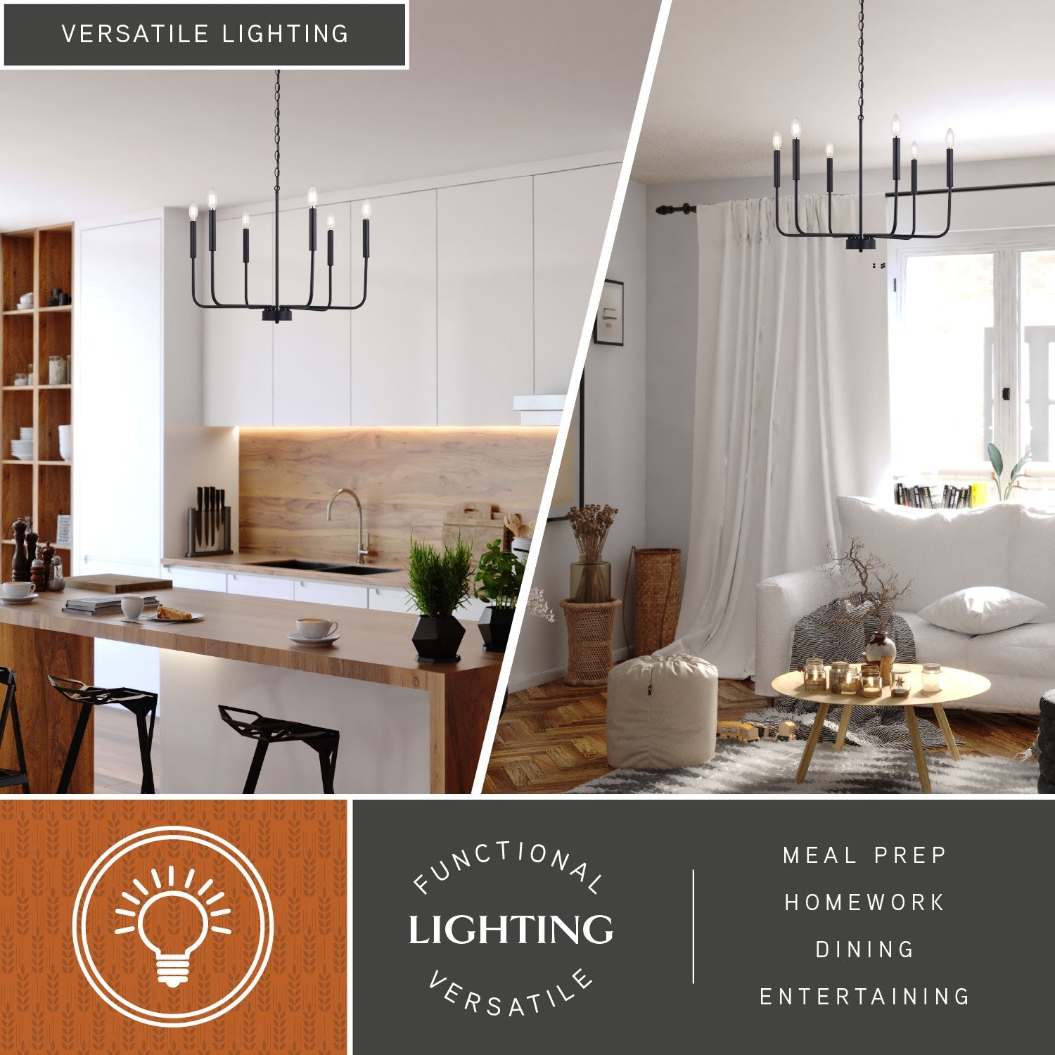 Belden 6-Light Chandelier