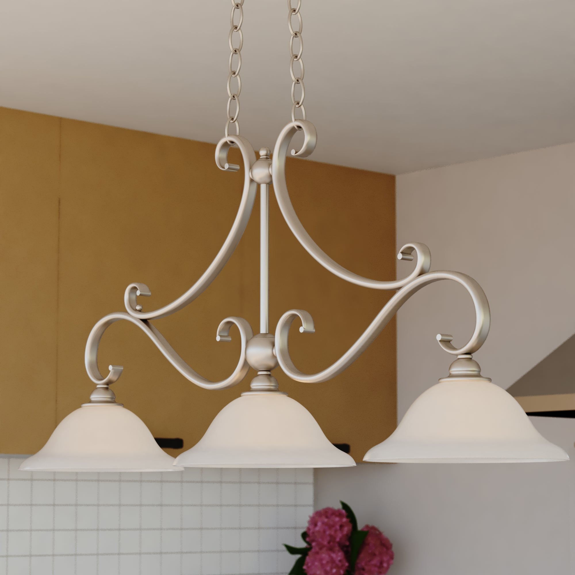 Monrovia 3-Light Linear Chandelier