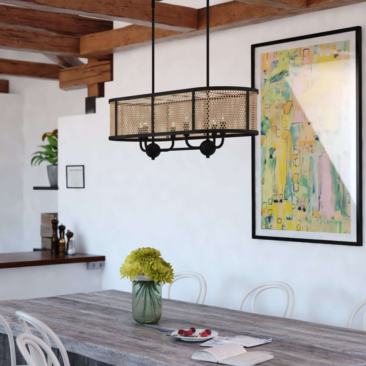 Berens 6-Light Linear Chandelier
