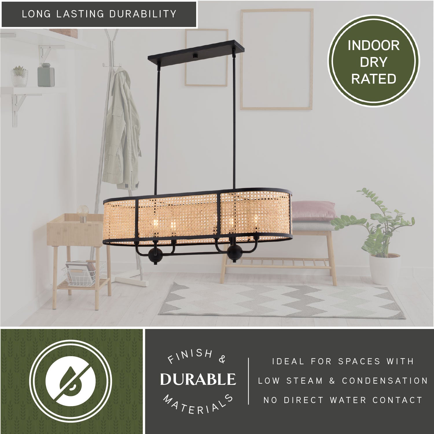 Berens 6-Light Linear Chandelier