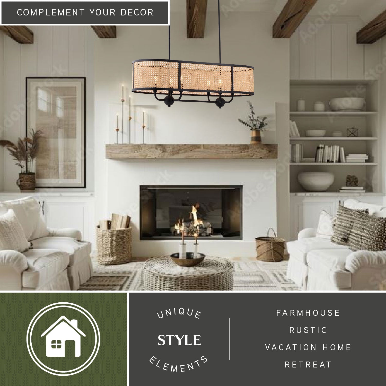 Berens 6-Light Linear Chandelier