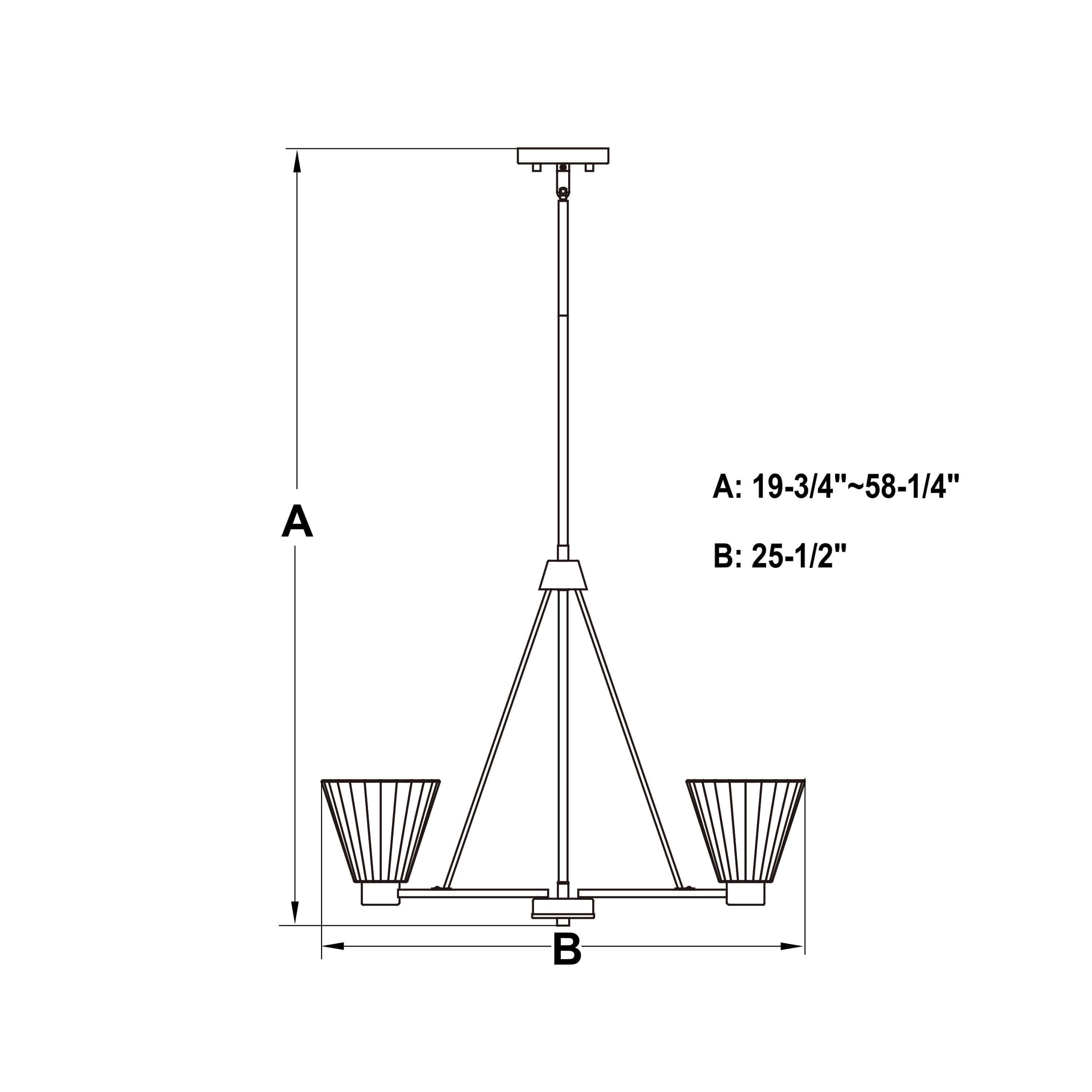 Dalton 5-Light Chandelier