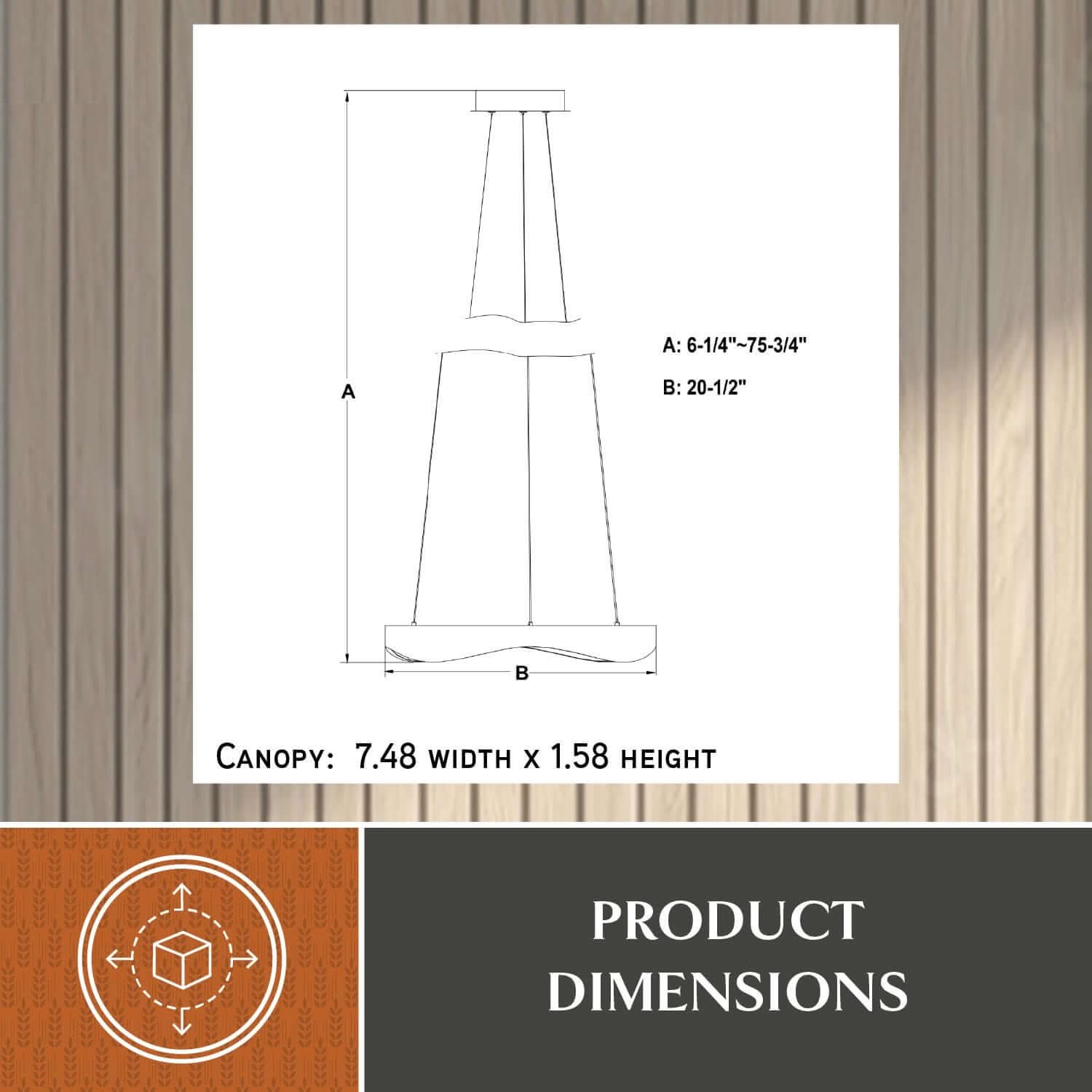 Bowen LED Chandelier