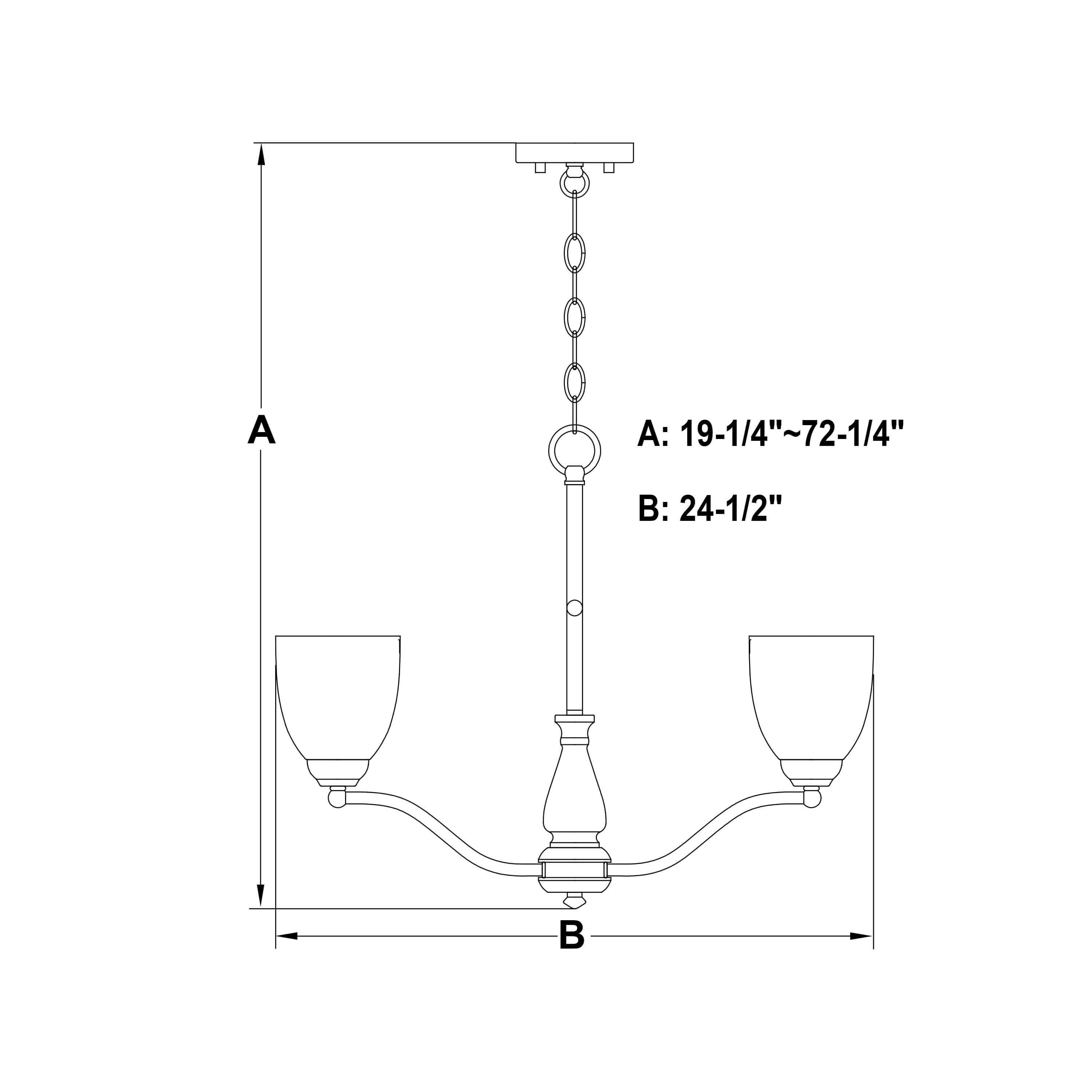 Bellwood 5-Light Chandelier