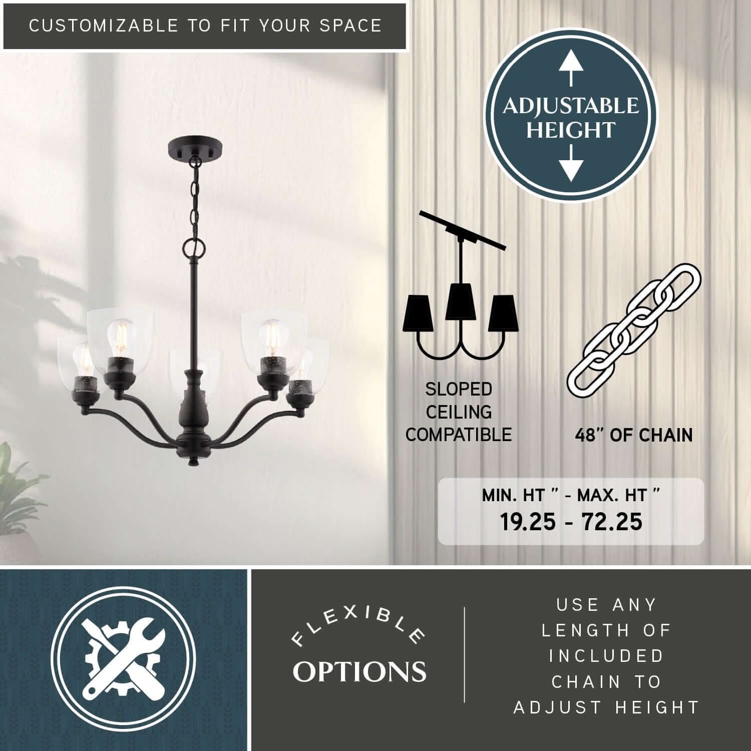 Bellwood 5-Light Chandelier