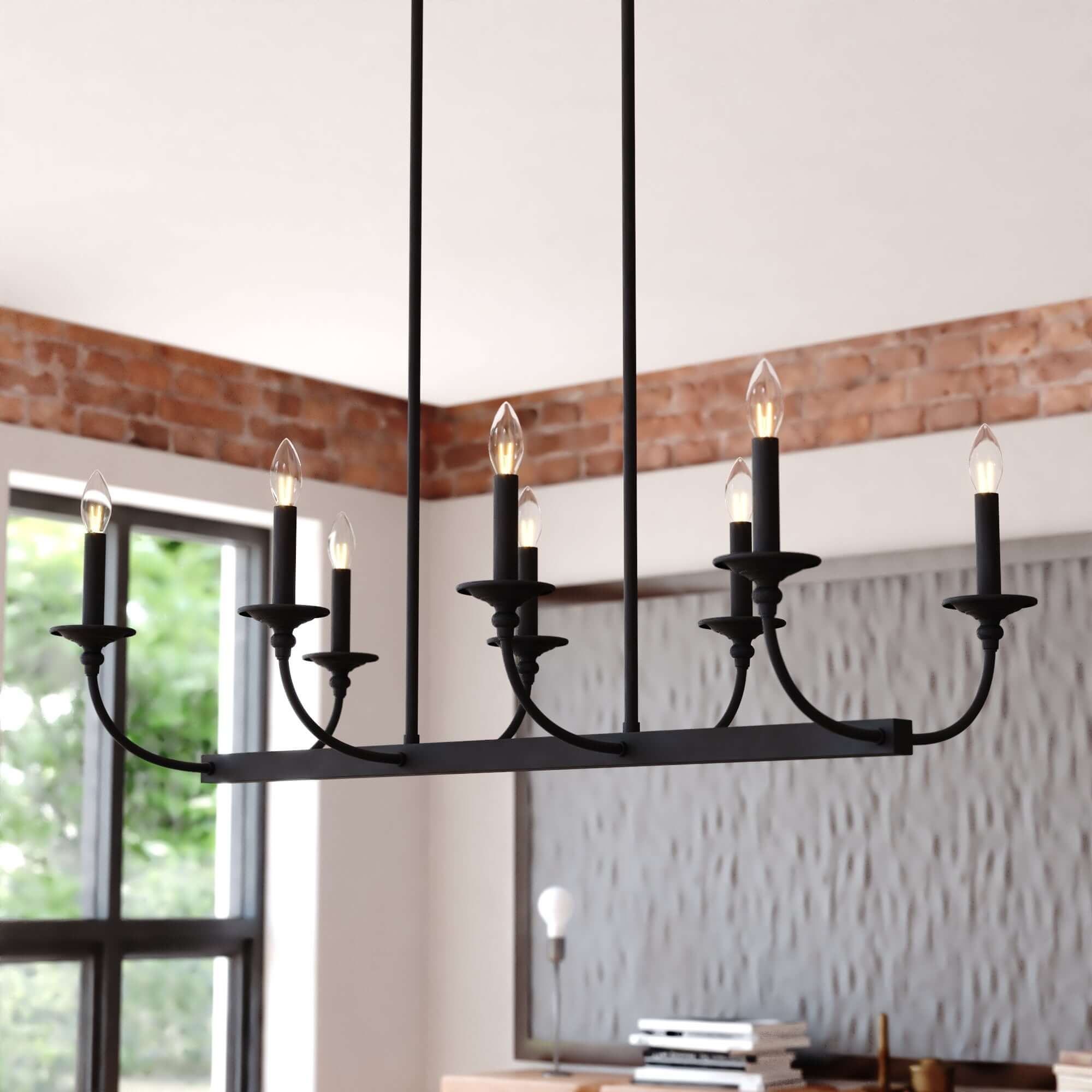 Durham 8-Light Linear Chandelier
