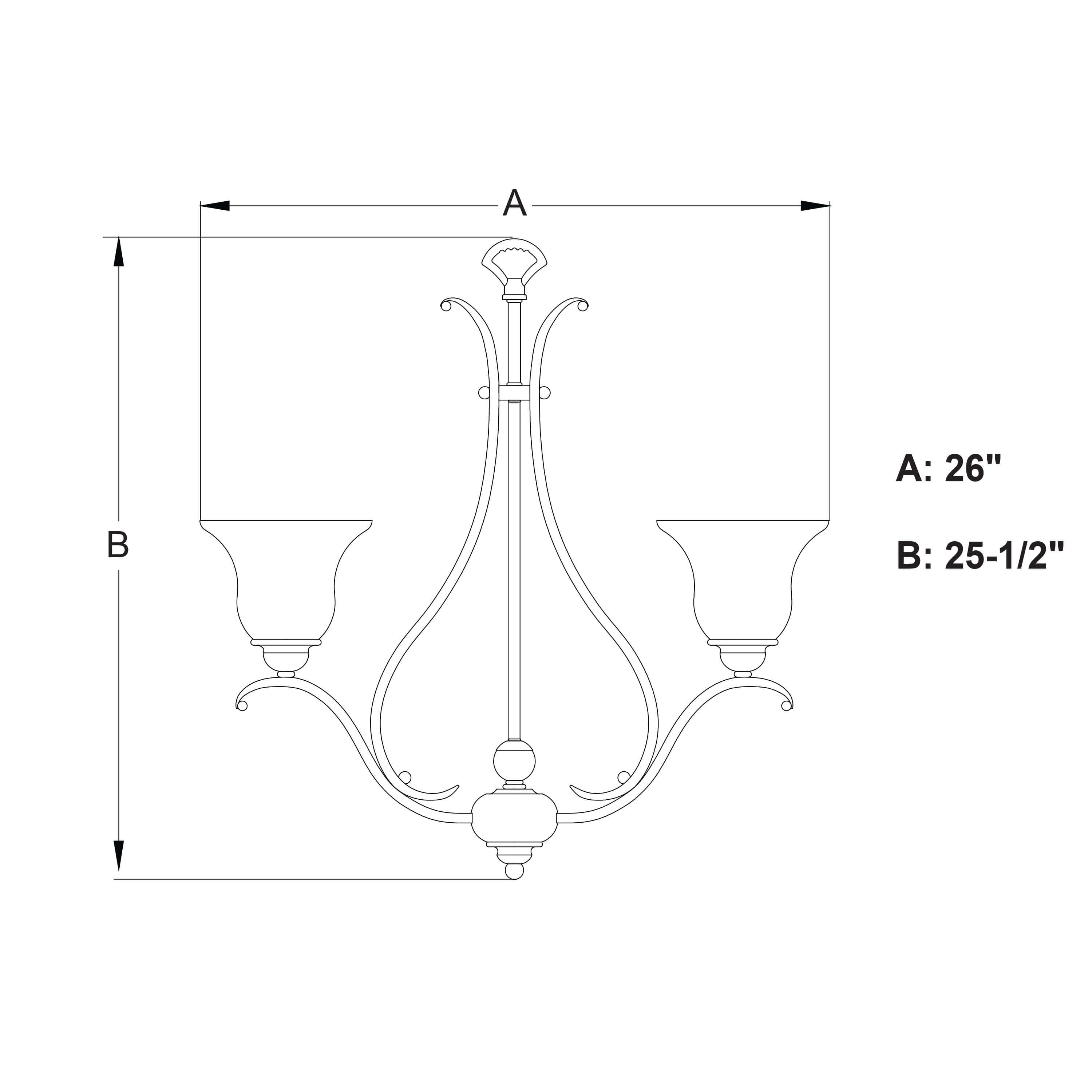 Monrovia 5-Light Chandelier
