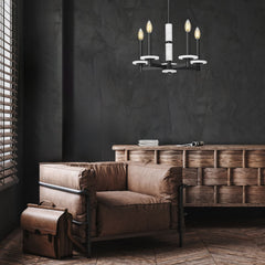 Kaden 5 Light Chandelier Matte Black