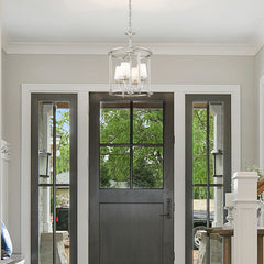 Katerina 4 Light Chandelier Brushed Nickel