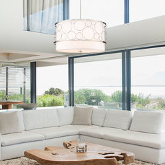 Kendall 5 Light Chandelier Brushed Nickel