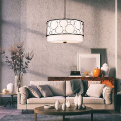 Kendall 5 Light Chandelier Matte Black