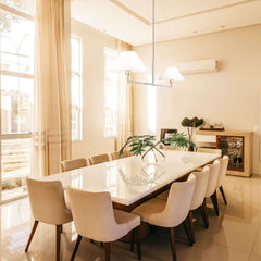 Leila 2 Light Chandelier Brushed Nickel