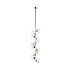 Marquee 12 Light Chandelier Chrome