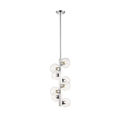 Marquee 8 Light Chandelier Chrome