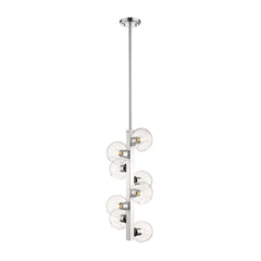 Marquee 8 Light Chandelier Chrome