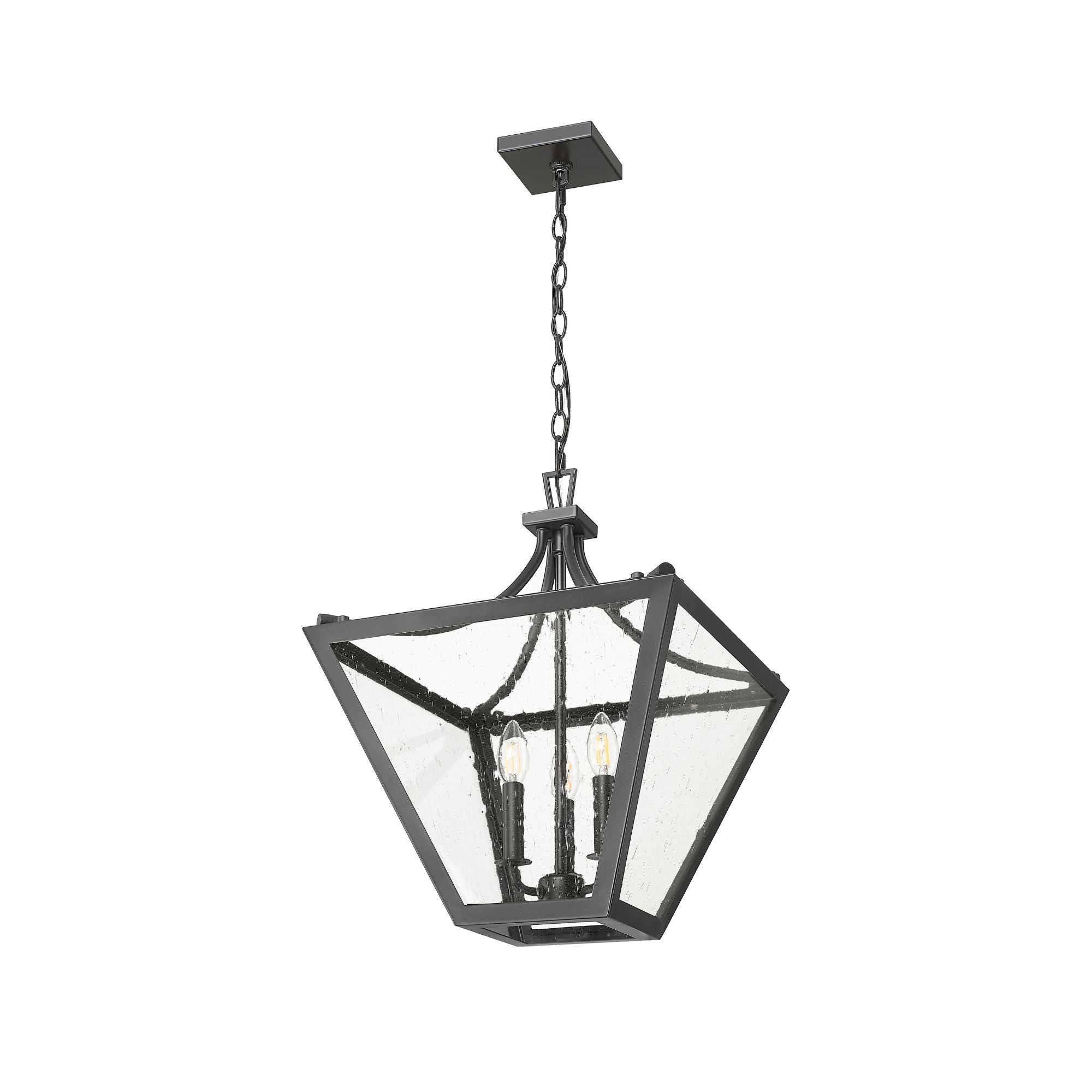 Montalcino 3 Light Chandelier Iron Ore