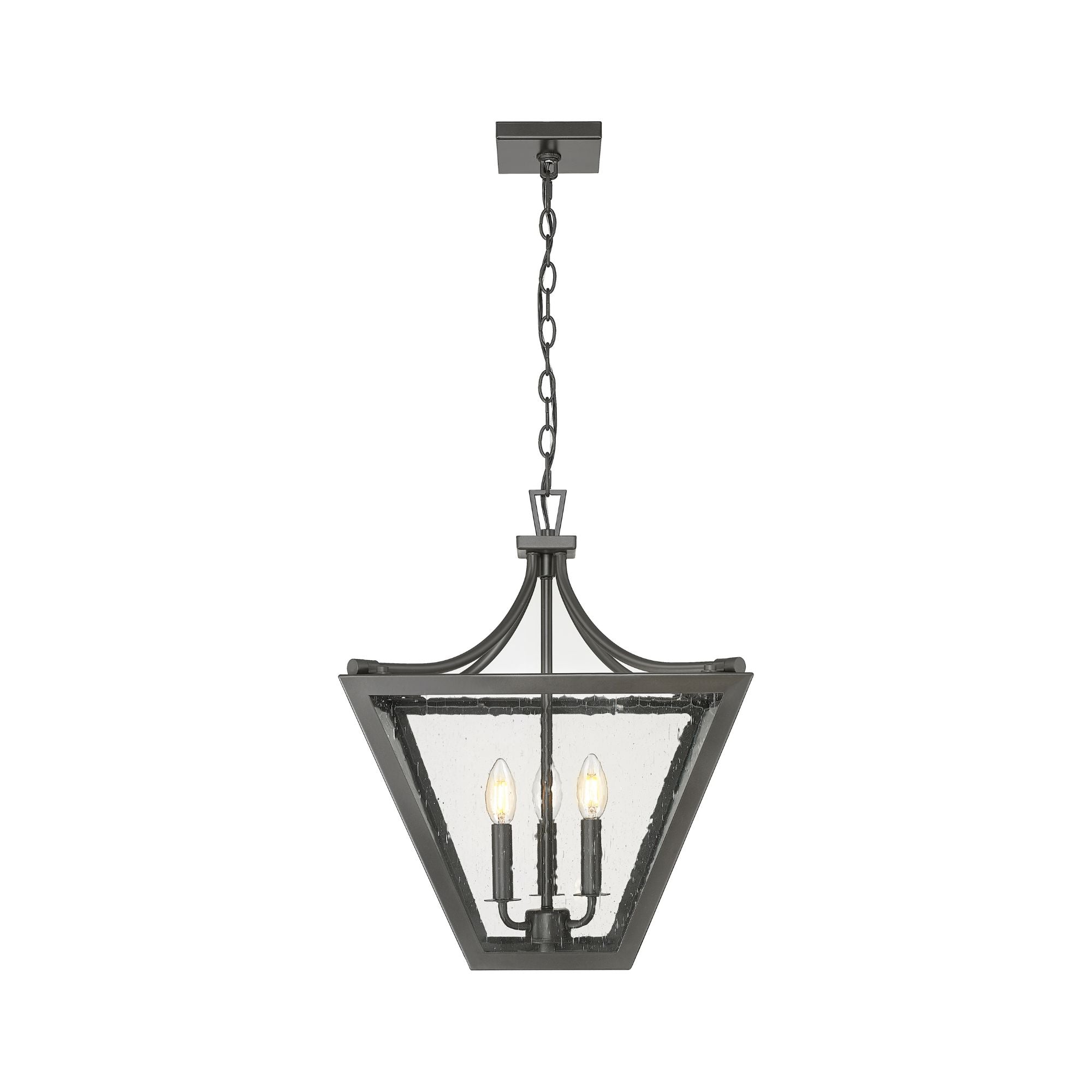 Montalcino 3 Light Chandelier Iron Ore