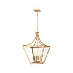 Montalcino 4 Light Chandelier Rubbed Brass
