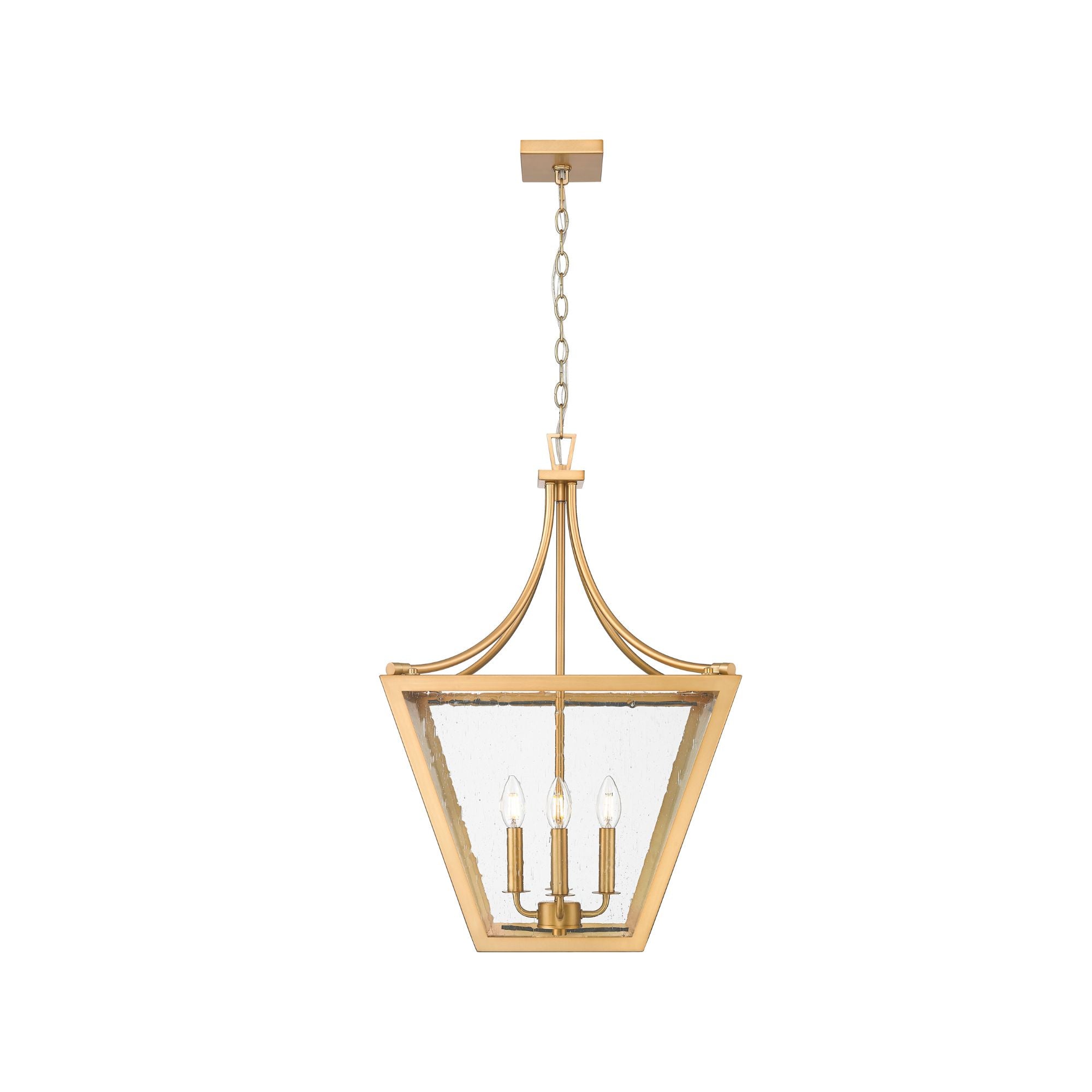 Montalcino 4 Light Chandelier Rubbed Brass