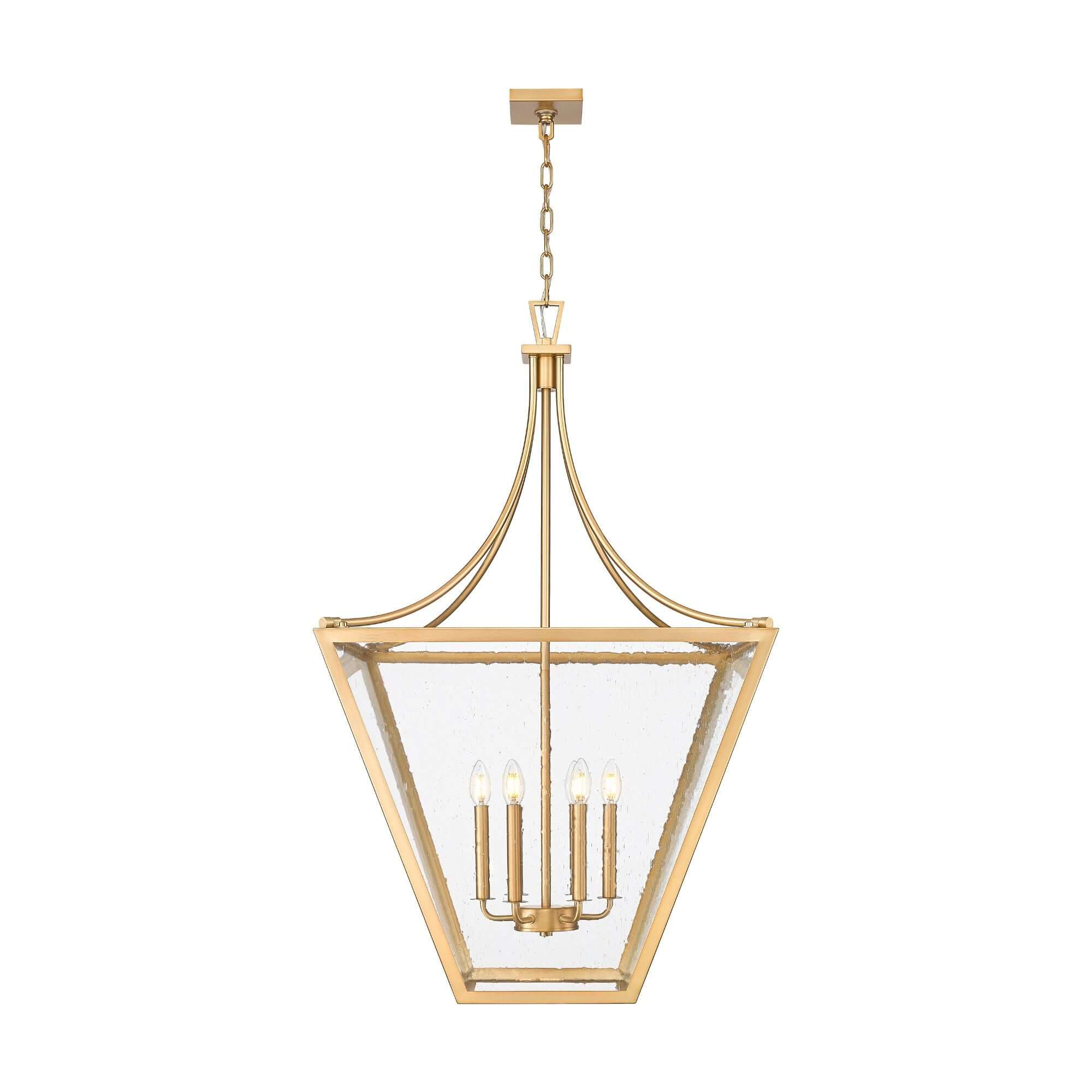 Montalcino 6 Light Chandelier Rubbed Brass