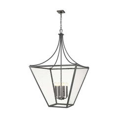 Montalcino 8 Light Chandelier Iron Ore
