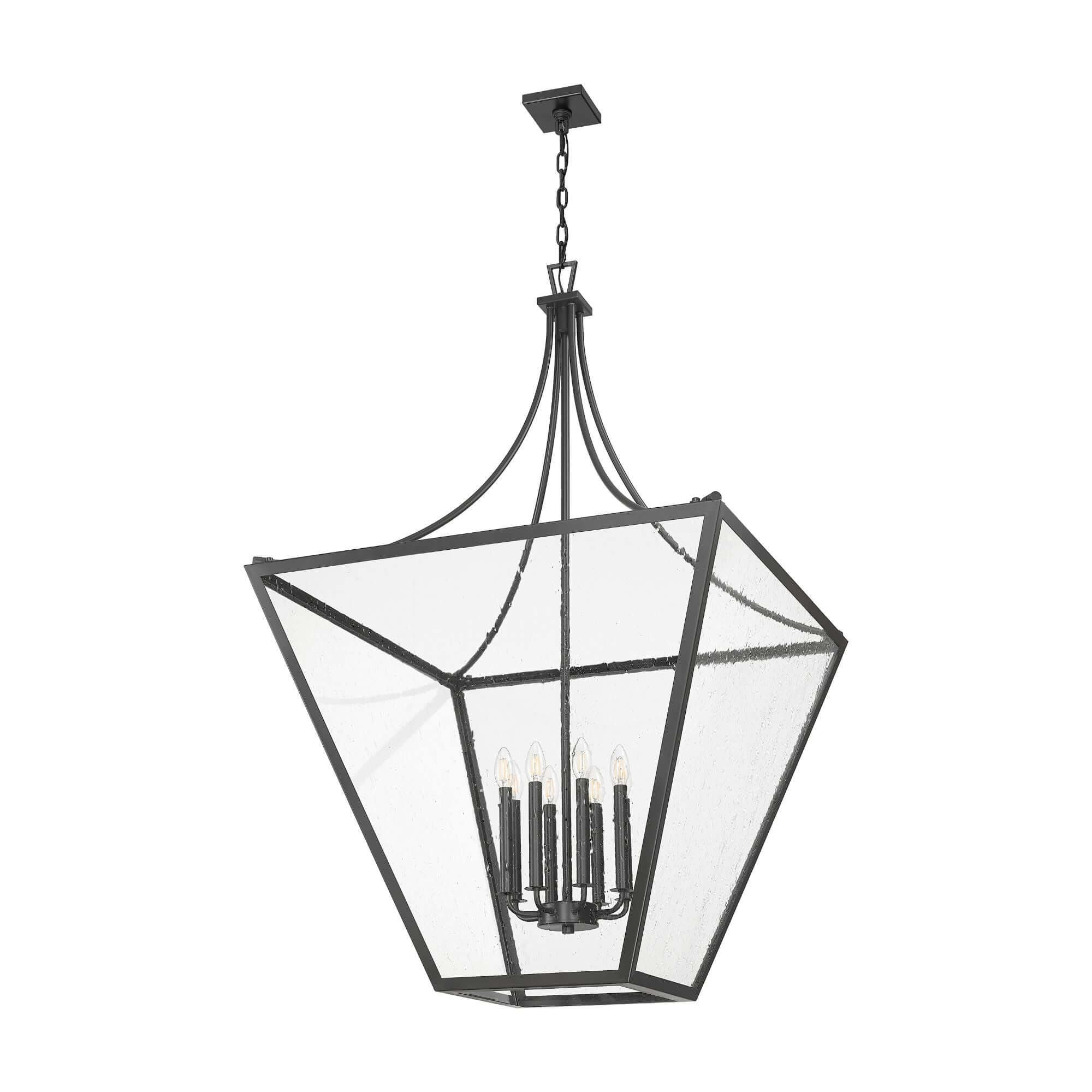 Montalcino 8 Light Chandelier Iron Ore