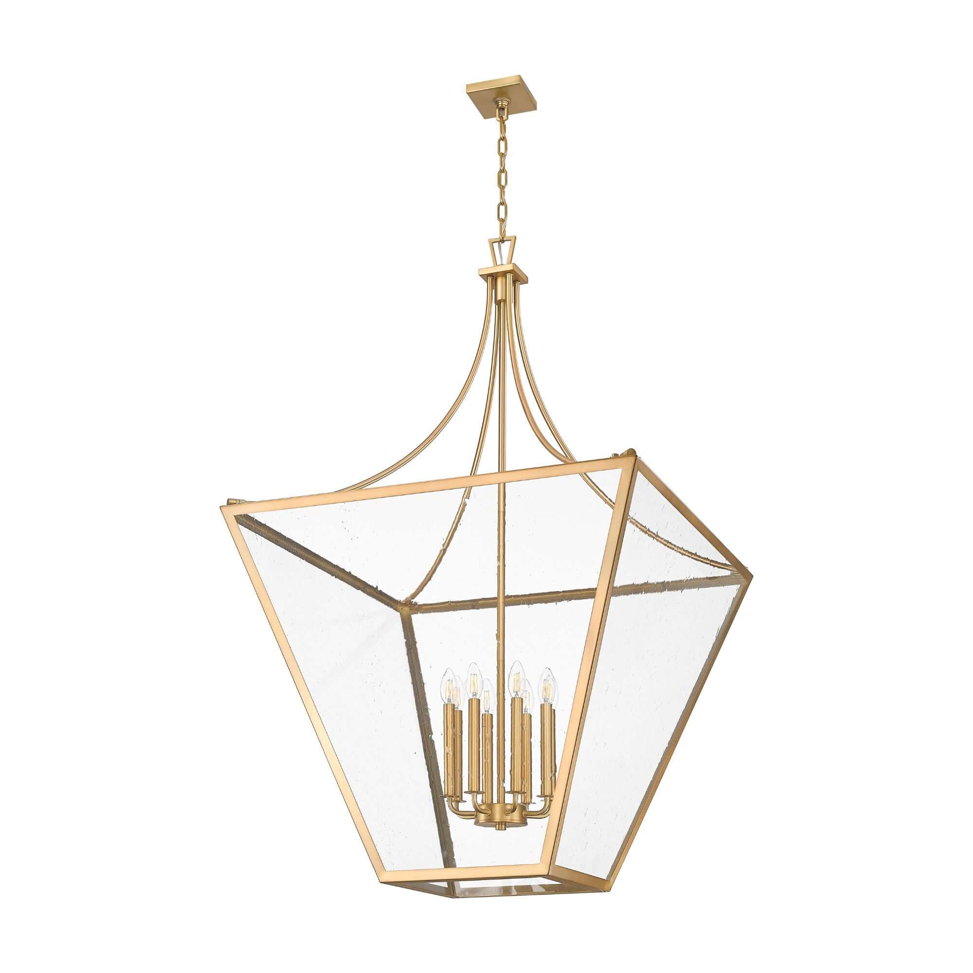Montalcino 8 Light Chandelier Rubbed Brass